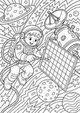 Universum POP Art Ausmalbilder 15 Malvorlagen – Materialseite 11