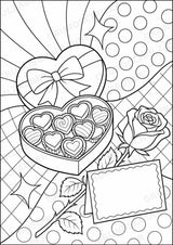 Valentinstag POP Art Ausmalbilder 15 Malvorlagen – Materialseite 3