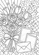 Valentinstag POP Art Ausmalbilder 15 Malvorlagen – Materialseite 10