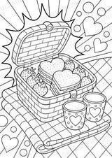 Valentinstag POP Art Ausmalbilder 15 Malvorlagen – Materialseite 13