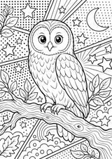 Waldtiere POP Art Ausmalbilder 15 Malvorlagen – Materialseite 6