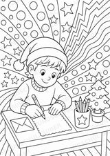 Weihnachten POP Art Ausmalbilder 15 Malvorlagen – Materialseite 12