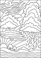 Wetter POP Art Ausmalbilder 15 Malvorlagen – Materialseite 11