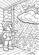 Wetter POP Art Ausmalbilder 15 Malvorlagen – Materialseite 12