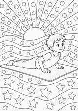 Yoga POP Art Ausmalbilder 15 Malvorlagen – Materialseite 6