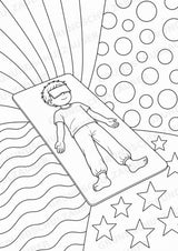 Yoga POP Art Ausmalbilder 15 Malvorlagen – Materialseite 13