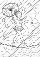 Zirkus POP Art Ausmalbilder 15 Malvorlagen – Materialseite 5