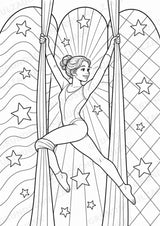 Zirkus POP Art Ausmalbilder 15 Malvorlagen – Materialseite 10