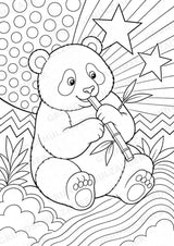 Zootiere POP Art Ausmalbilder 15 Malvorlagen – Materialseite 6