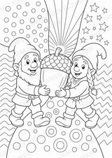 Zwerge POP Art Ausmalbilder 15 Malvorlagen – Materialseite 5