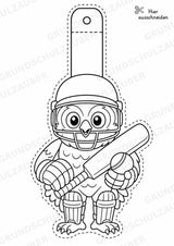 Cricket Girlande Fensterdeko Basteln Ausmalbild Ausschneiden 15 Vorlagen – Materialseite 11