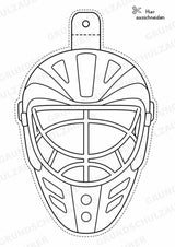 Eishockey – Fensterdeko – Basteln – Ausmalbild – Ausschneiden – 15 Vorlagen – Materialseite 4