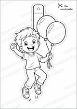 Emotionen – Fensterdeko – Basteln – Ausmalbild – Ausschneiden – 15 Vorlagen – Materialseite 14