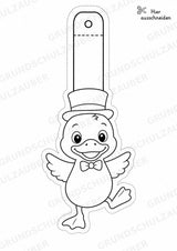 Ente – Fensterdeko – Basteln – Ausmalbild – Ausschneiden – 15 Vorlagen – Materialseite 15