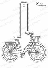 Fahrräder – Fensterdeko – Basteln – Ausmalbild – Ausschneiden – 15 Vorlagen – Materialseite 2