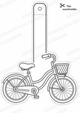 Fahrräder – Fensterdeko – Basteln – Ausmalbild – Ausschneiden – 15 Vorlagen – Materialseite 10