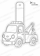 Fahrzeuge – Fensterdeko – Basteln – Ausmalbild – Ausschneiden – 15 Vorlagen – Materialseite 14