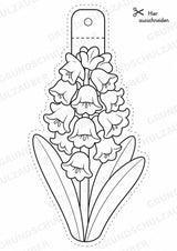 Frühblüher – Fensterdeko – Basteln – Ausmalbild – Ausschneiden – 15 Vorlagen – Materialseite 7