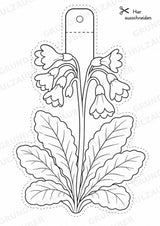 Frühblüher – Fensterdeko – Basteln – Ausmalbild – Ausschneiden – 15 Vorlagen – Materialseite 13