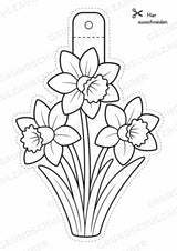 Frühling – Fensterdeko – Basteln – Ausmalbild – Ausschneiden – 15 Vorlagen – Materialseite 3