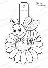 Frühling – Fensterdeko – Basteln – Ausmalbild – Ausschneiden – 15 Vorlagen – Materialseite 8