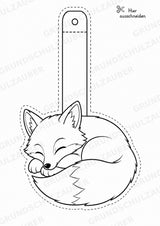 Fuchs – Fensterdeko – Basteln – Ausmalbild – Ausschneiden – 15 Vorlagen – Materialseite 5