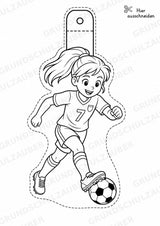 Fußball – Fensterdeko – Basteln – Ausmalbild – Ausschneiden – 15 Vorlagen – Materialseite 8