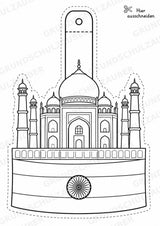 Indien – Fensterdeko – Basteln – Ausmalbild – Ausschneiden – 15 Vorlagen – Materialseite 2