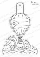 Jordanien – Fensterdeko – Basteln – Ausmalbild – Ausschneiden – 15 Vorlagen – Materialseite 15