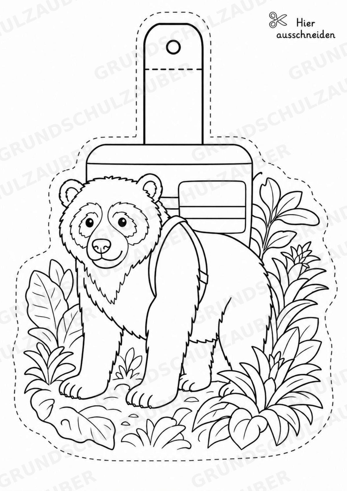 Kolumbien – Fensterdeko – Basteln – Ausmalbild – Ausschneiden – 15 Vorlagen – Materialseite 5
