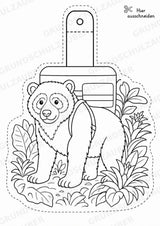 Kolumbien – Fensterdeko – Basteln – Ausmalbild – Ausschneiden – 15 Vorlagen – Materialseite 5