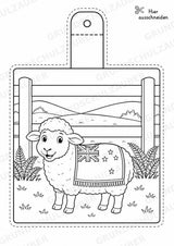 Neuseeland – Fensterdeko – Basteln – Ausmalbild – Ausschneiden – 15 Vorlagen – Materialseite 9