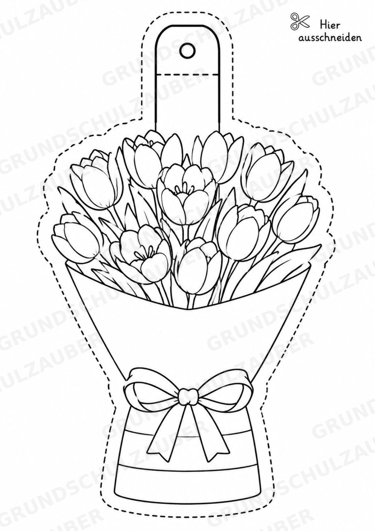 Niederlande – Fensterdeko – Basteln – Ausmalbild – Ausschneiden – 15 Vorlagen – Materialseite 4