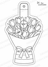 Niederlande – Fensterdeko – Basteln – Ausmalbild – Ausschneiden – 15 Vorlagen – Materialseite 4