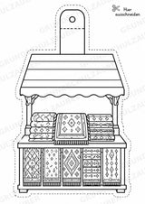 Thailand – Fensterdeko – Basteln – Ausmalbild – Ausschneiden – 15 Vorlagen – Materialseite 11