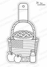 USA – Fensterdeko – Basteln – Ausmalbild – Ausschneiden – 15 Vorlagen – Materialseite 12