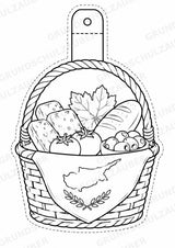 Zypern – Fensterdeko – Basteln – Ausmalbild – Ausschneiden – 15 Vorlagen – Materialseite 6