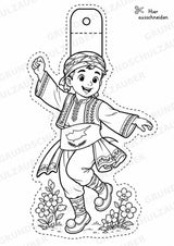 Zypern – Fensterdeko – Basteln – Ausmalbild – Ausschneiden – 15 Vorlagen – Materialseite 15