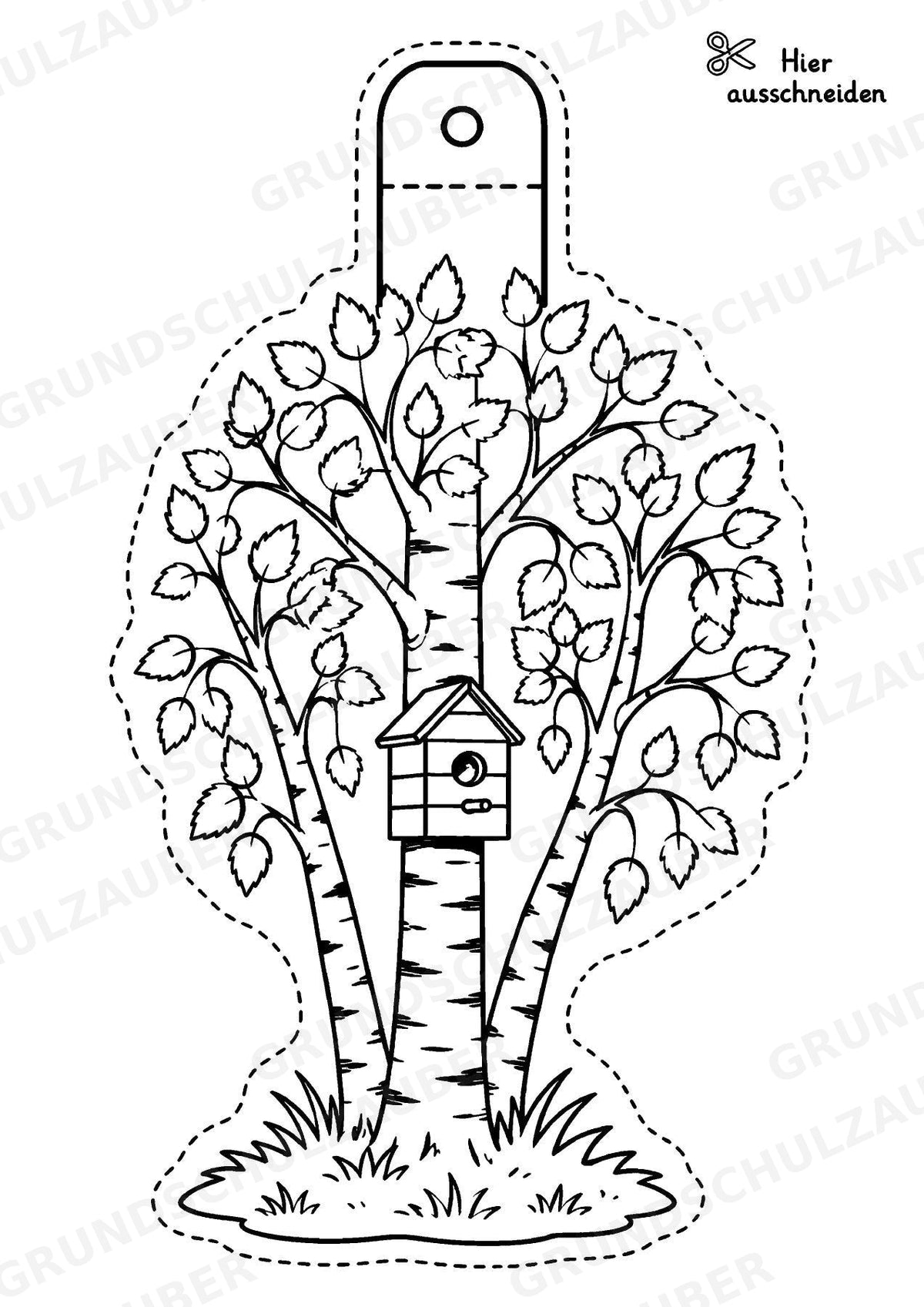 Russland – Fensterdeko – Basteln – Ausmalbild – Ausschneiden – 15 Vorlagen – Materialseite 11