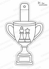 Schach – Fensterdeko – Basteln – Ausmalbild – Ausschneiden – 15 Vorlagen – Materialseite 11