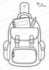 Schulstart und Einschulung – Fensterdeko – Basteln – Ausmalbild – Ausschneiden – 15 Vorlagen – Materialseite 3