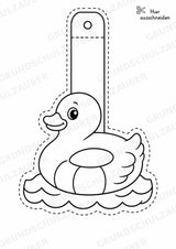 Schwimmen – Fensterdeko – Basteln – Ausmalbild – Ausschneiden – 15 Vorlagen – Materialseite 5