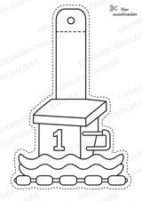 Schwimmen – Fensterdeko – Basteln – Ausmalbild – Ausschneiden – 15 Vorlagen – Materialseite 6