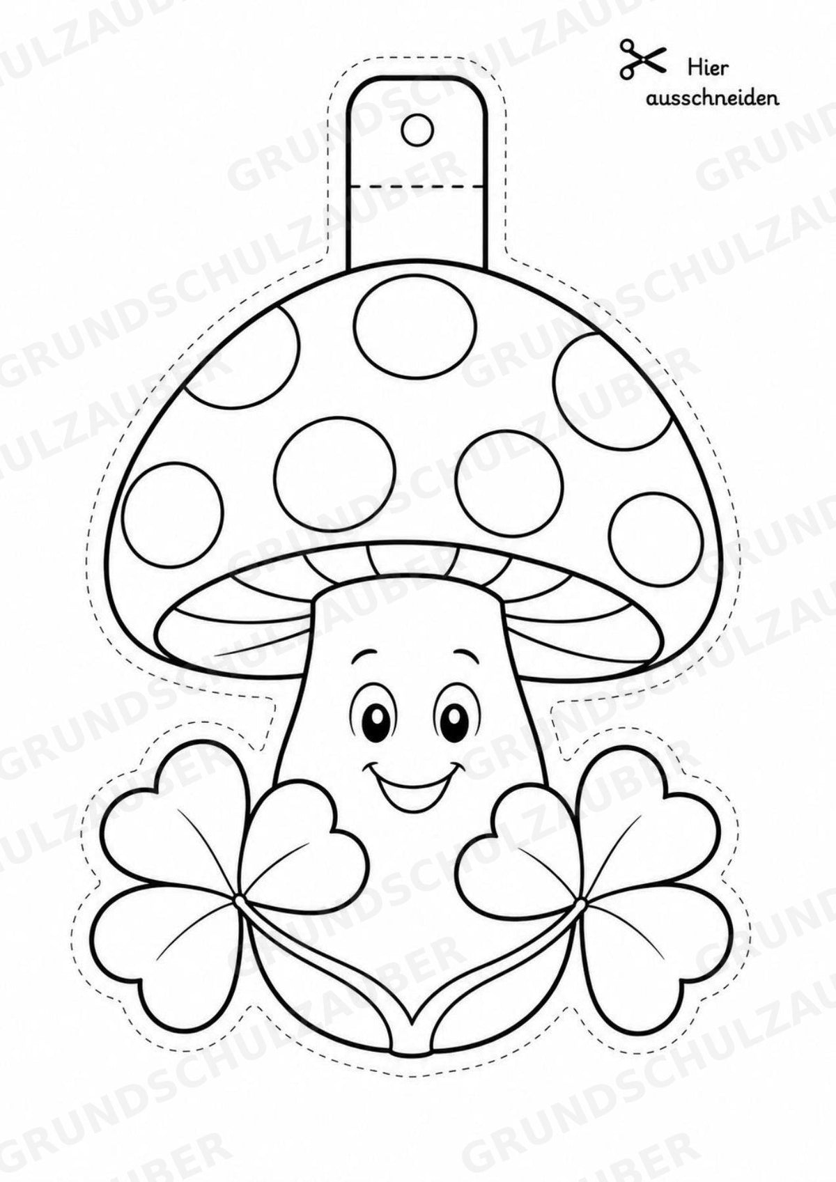 Silvester – Fensterdeko – Basteln – Ausmalbild – Ausschneiden – 15 Vorlagen – Materialseite 11