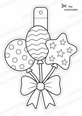 Silvester – Fensterdeko – Basteln – Ausmalbild – Ausschneiden – 15 Vorlagen – Materialseite 14