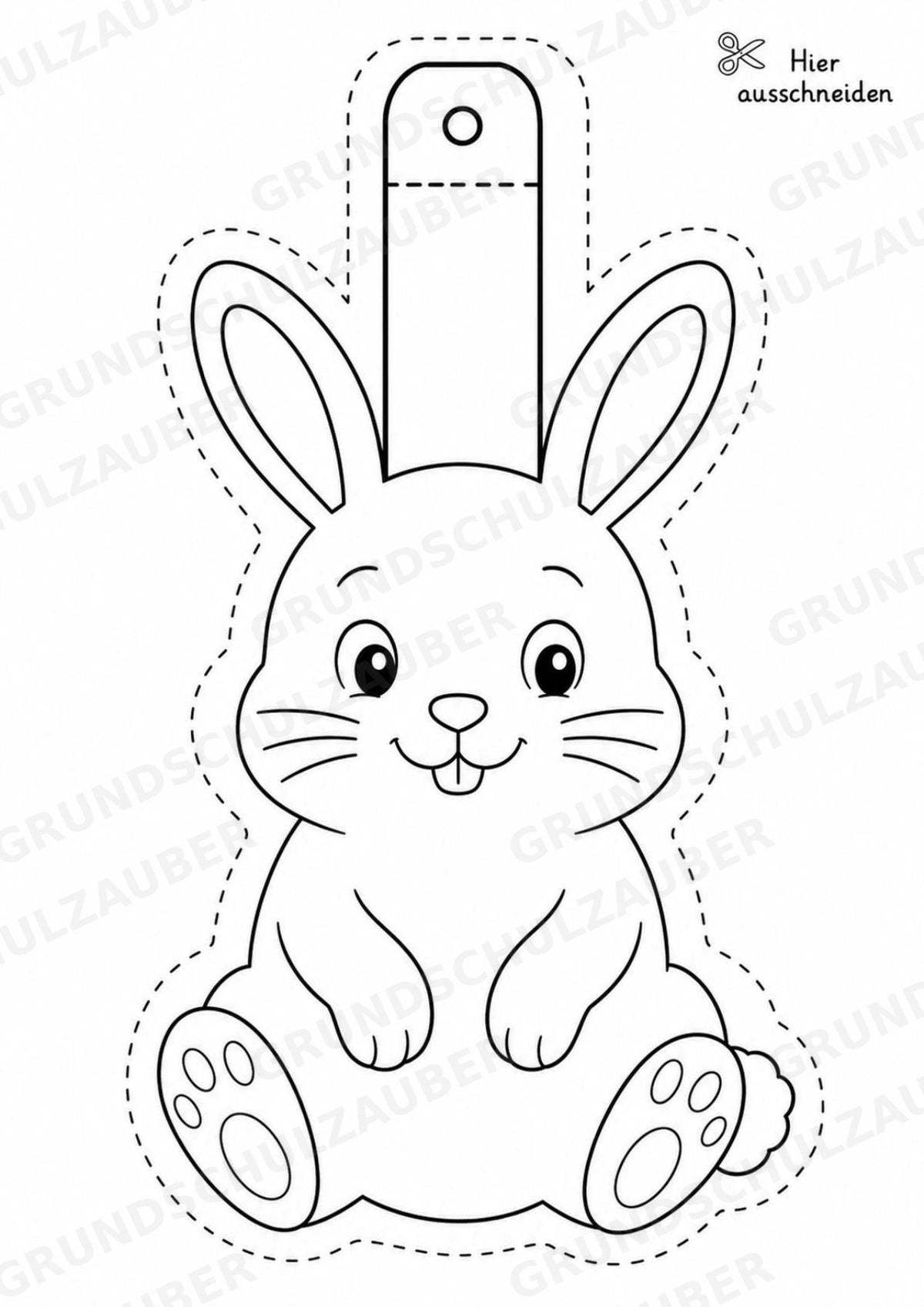 Tiere – Fensterdeko – Basteln – Ausmalbild – Ausschneiden – 15 Vorlagen – Materialseite 9