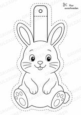 Tiere – Fensterdeko – Basteln – Ausmalbild – Ausschneiden – 15 Vorlagen – Materialseite 9