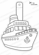 Transportmittel – Fensterdeko – Basteln – Ausmalbild – Ausschneiden – 15 Vorlagen – Materialseite 7