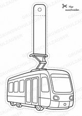 Transportmittel – Fensterdeko – Basteln – Ausmalbild – Ausschneiden – 15 Vorlagen – Materialseite 16