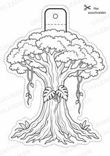 Tropischer Regenwald – Fensterdeko – Basteln – Ausmalbild – Ausschneiden – 15 Vorlagen – Materialseite 11